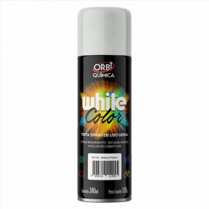 TINTA SPRAY USO GERAL BRANCO FOSCO 190G/340ML ORBI 18748