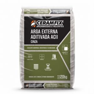 ARGAMASSA CERAMFIX EXTERNA AC2 CZ 20KG
