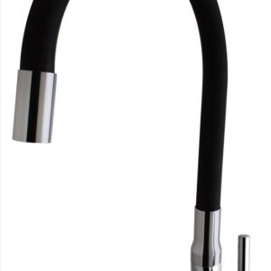 TORNEIRA LAV/COZ MESA B.FLEXIVEL 1/2 PRETA THAYGRA 1168/1198