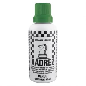 CORANTE LIQUIDO XADREZ VERDE PCT/12