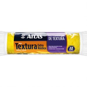 ROLO TEXTURA RUSTICA 23CM 110/55 ATLAS