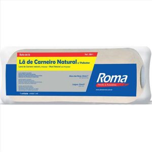 ROLO LA CARNEIRO C/ POLIESTER 23 CM S/CB - 280 ROMA