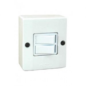 SISTEMA X 2 TECLAS SIMPLES BCO MECTRONI 61003