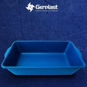 CAIXA MASSA REFORCADA 20L AZUL GERPLAST 1221