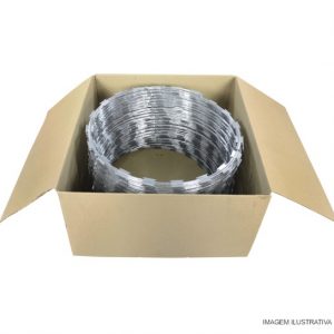 CONCERTINA 30CM GALVACO 8M FARPA 30MM