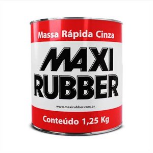 MASSA RAPIDA CZA 1.25KG MAXI RUBBER