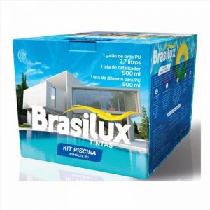 BRASILUX KIT PU AZUL PISCINA KT 150343048
