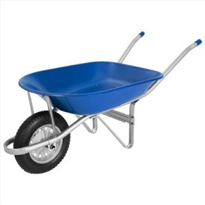 CARRINHO MAO METAL AZUL 50L METALOSA