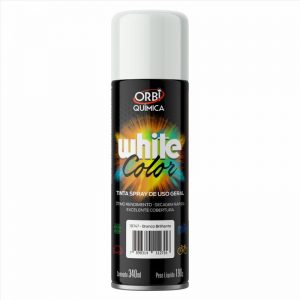 TINTA SPRAY USO GERAL BRANCO BR 190G/340ML ORBI 18747