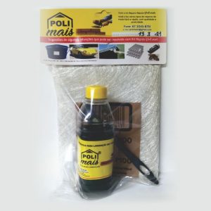 KIT REPARO RAPIDO FIBRA VIDRO POLI MAIS