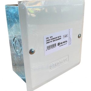 CAIXA PASSAGEM METAL EMBUTIR 15X15 ND METAL