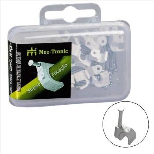 FIXA CABO C/PREGO 4MM C/20UN MECTRONIC 93000