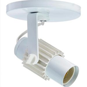 SPOT SIMPLES  ALETADO 1XE27 BRANCO OPL 3257