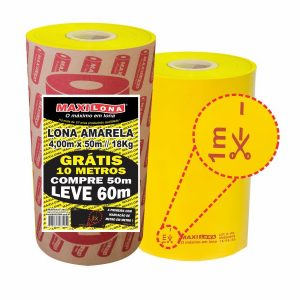 LONA AMARELA 4X50 18KG MAXILONA