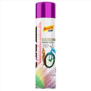 TINTA SPRAY METALICA VIOLETA 400ML/240G MUNDIAL