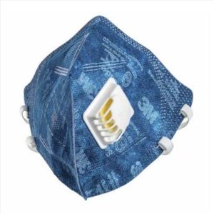 MASCARA AZUL PFF2 C/VALVULA 3M